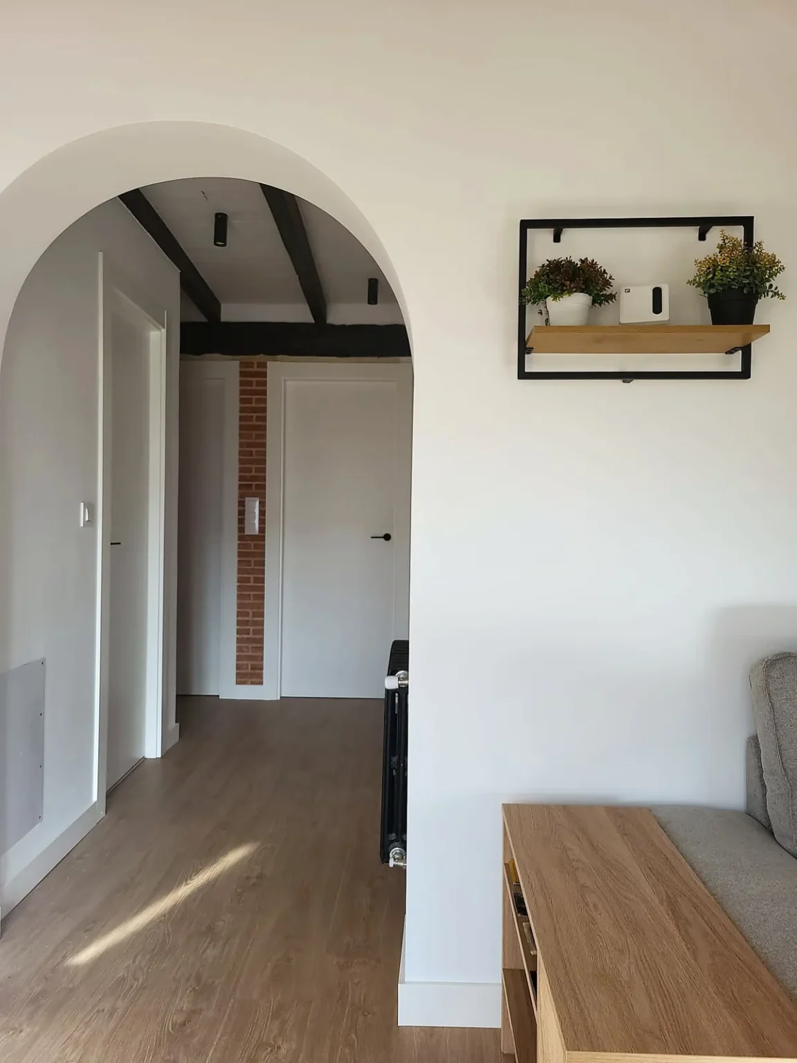 salon recibidor arco casa rural cantabria